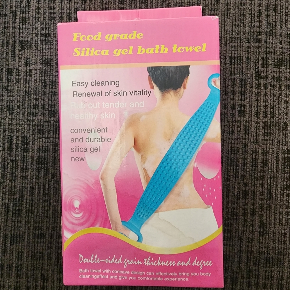 Silica gel bath towel